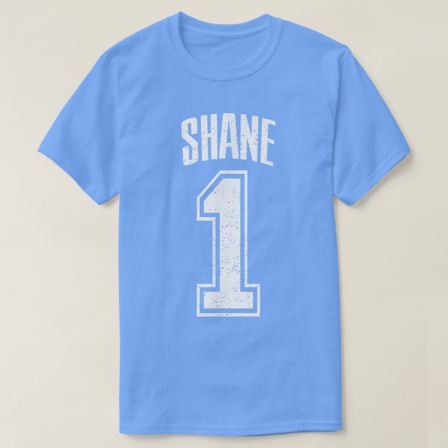 Shane Supporter Nummer 1 Bester Lüfter  T-Shirt (Design vorne)