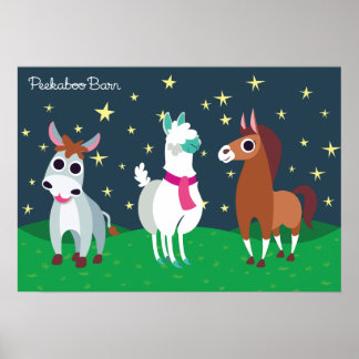 Shane, Tommy und Zora in der Nacht Poster