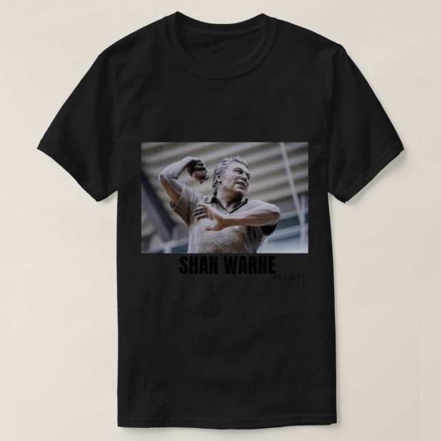 Shane Warne (7) T-Shirt (Design vorne)