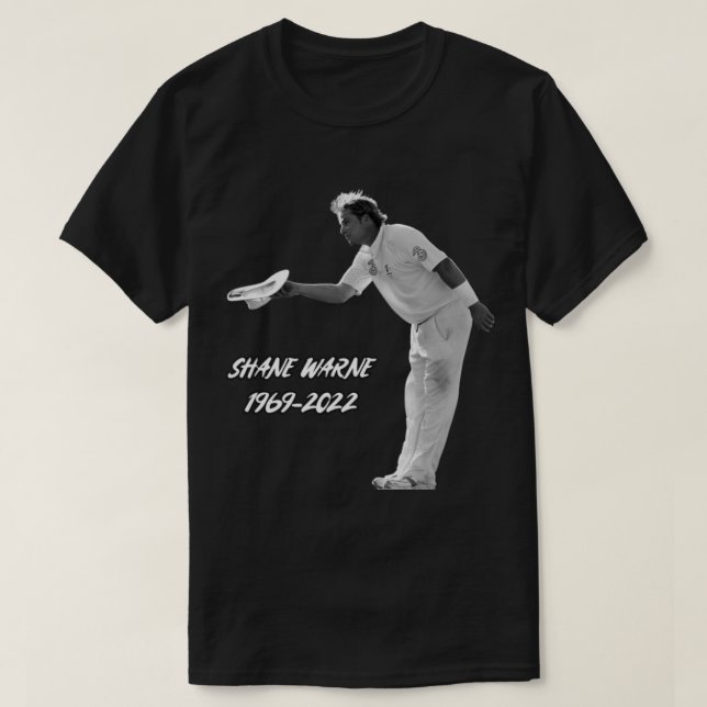 Shane Warne T-Shirt (Design vorne)