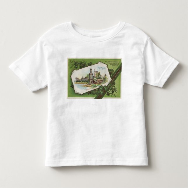 Shanes Schloss-Szene Kleinkind T-shirt (Vorderseite)