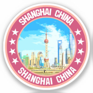 Shangai Aufkleber