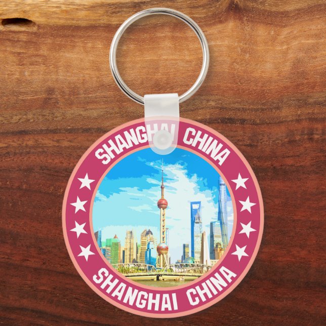 Shangai Schlüsselanhänger (Vorderseite)