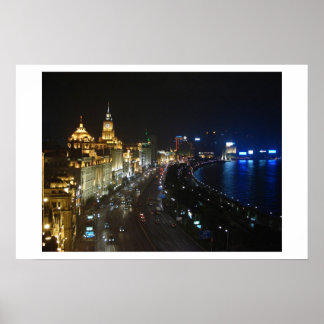 Shanghai Bund Poster