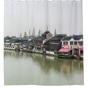 Shanghai, China, 30.03.2017, Historischer Bui aus Duschvorhang