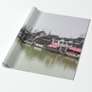 Shanghai, China, 30.03.2017, Historischer Bui aus  Geschenkpapier