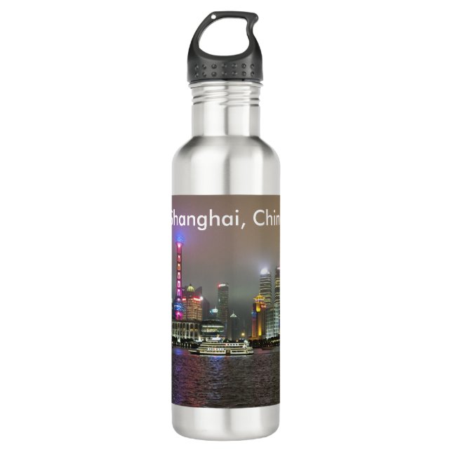 Shanghai, China Edelstahlflasche (Vorderseite)