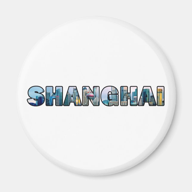 Shanghai-China Magnet (Vorne)