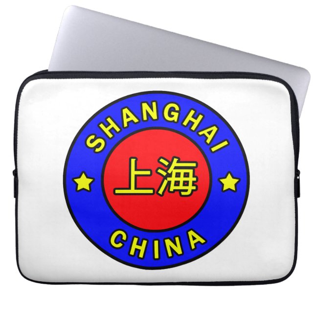Shanghai China Notebook-Ärmel Laptopschutzhülle (Vorderseite)