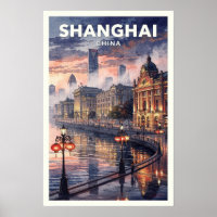 Shanghai China Vintage Reise
