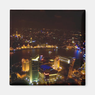Shanghai China wunderbare Skyline mit modernen Magnet