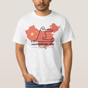 Shanghai International Circuit Formel-1-T-Shirt T-Shirt