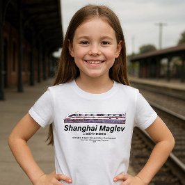 Shanghai Maglev Hochgeschwindigkeitszug SMT Transr T-Shirt