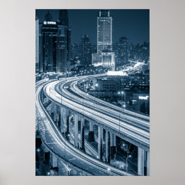 Shanghai Overpass 1 Poster