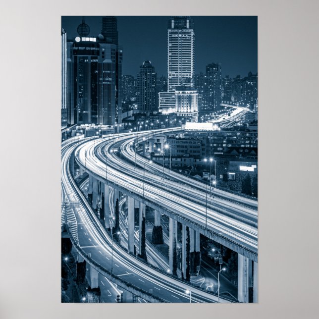 Shanghai Overpass 1 Poster (Vorne)