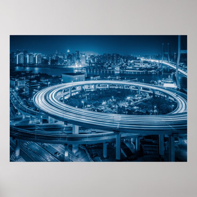Shanghai Overpass 3 Poster (Vorne)
