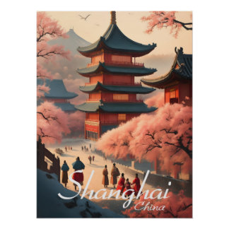 Shanghai-Reiseplakat Poster