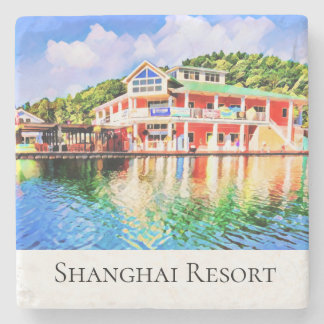 Shanghai Resort Steinachterbahn Steinuntersetzer