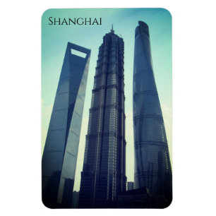 Shanghai Türme China Magnet
