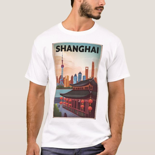 Shanghai Vintag T-Shirt (Vorderseite)