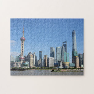 Shanghai vom Promenaden-Puzzlespiel Puzzle