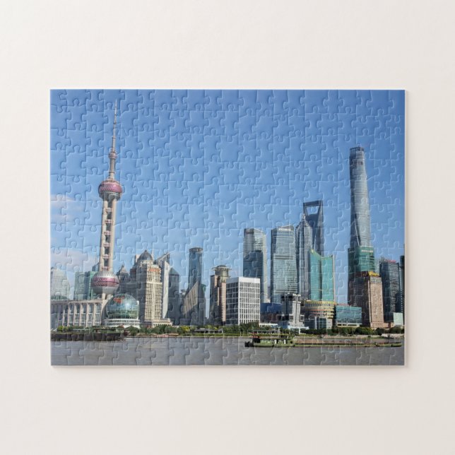 Shanghai vom Promenaden-Puzzlespiel Puzzle (Horizontal)