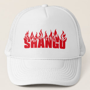 Shango LKW-Hut, ganz weiß Truckerkappe