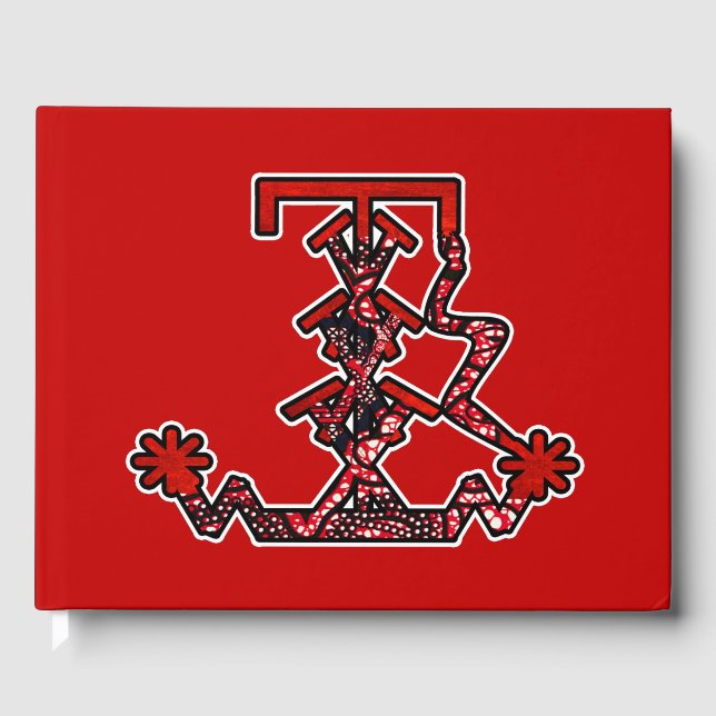 Shango Sango Veve Sigil Gästebuch (Vorderseite)
