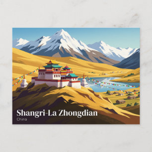 Shangri-La Zhongdian China Postkarte