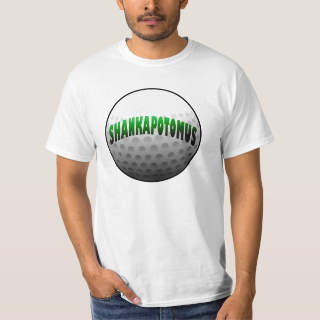 Shankapotomus Golfball-Shirt T-Shirt (Vorderseite)