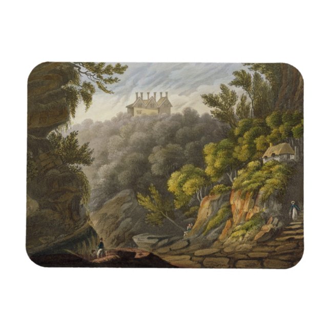 Shanklin Chine, von 'The Isle of Wight Illustriert Magnet (Horizontal)