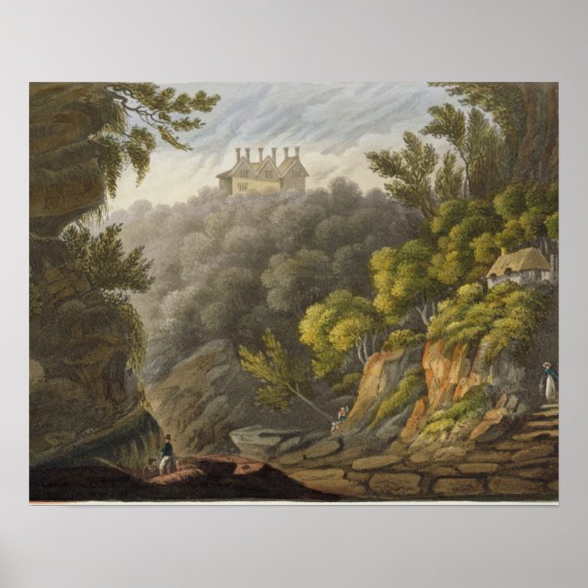 Shanklin Chine, von 'The Isle of Wight Illustriert Poster (Vorne)