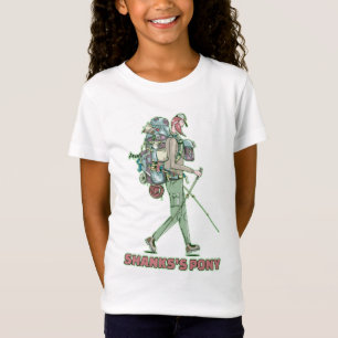 Shanks's pony lustiger Wanderweg T-Shirt