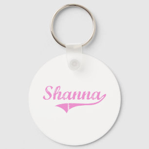 Shanna Classic Style Name Schlüsselanhänger