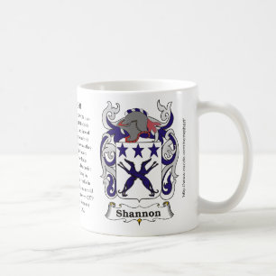 Shannon, der Ursprung, Bedeutung und das Wappen Tasse