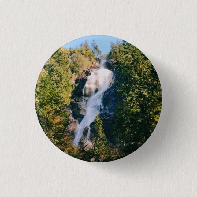 Shannon Falls, Squamish, Kanada  Button (Vorderseite)