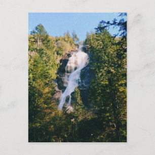 Shannon Falls, Squamish, Kanada Feiertagspostkarte