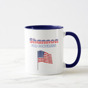 Shannon für Kongress-patriotische amerikanische Tasse