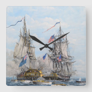 Shannon und Chesapeake Wanduhr