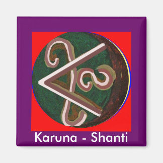Shanti = Frieden Magnet