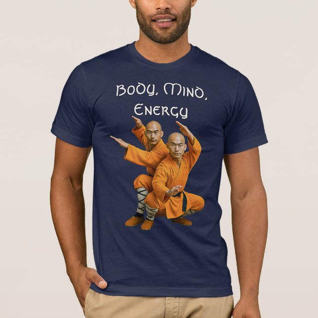 Shaolin-Kriegergeist T-Shirt (Vorderseite)