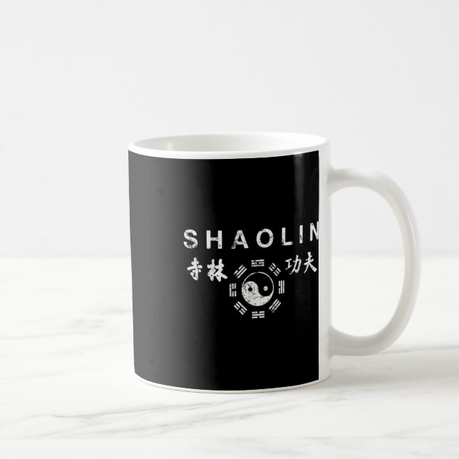 Shaolin Kung Fu Chinesische Kampfkunst Kaffeetasse (Rechts)