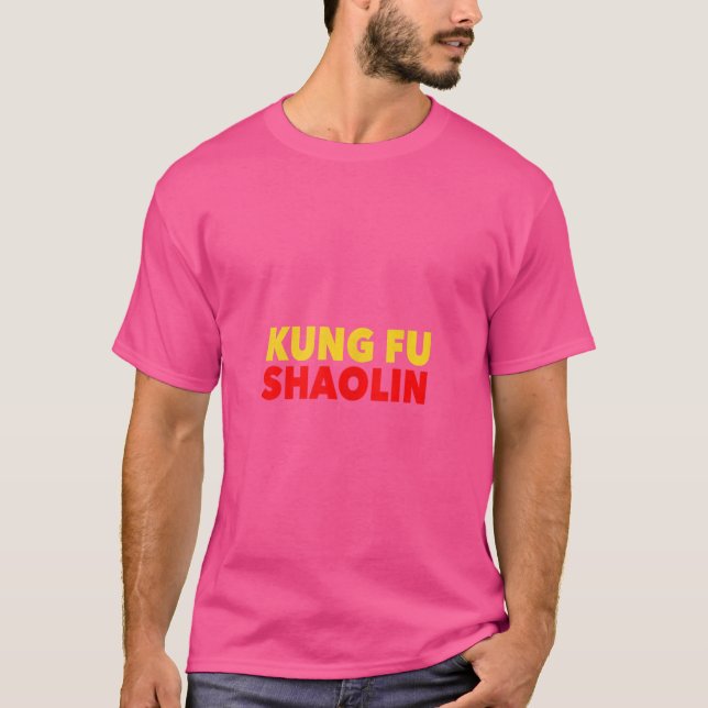 Shaolin Kung Fu Martial Arts T-Shirt (Vorderseite)