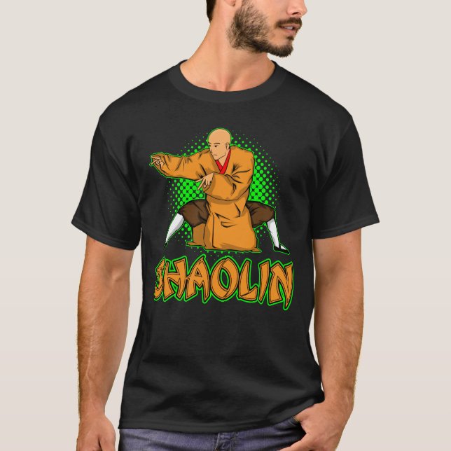 Shaolin Martial Arts Kung Fu T-Shirt (Vorderseite)