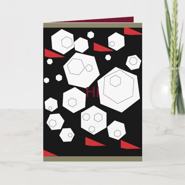 Shapes Karte (Vorderseite)