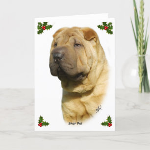 Shar Pei 9M100D-045 Feiertagskarte
