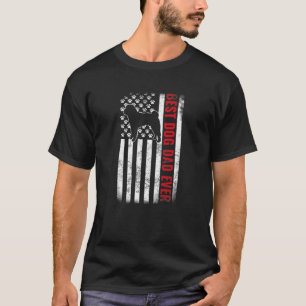 Shar Pei Best Dog Vater je amerikanische Flagge Mä T-Shirt