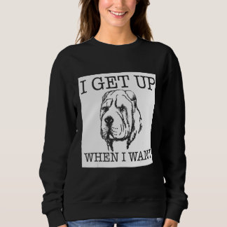 Shar Pei  dog   1 Sweatshirt
