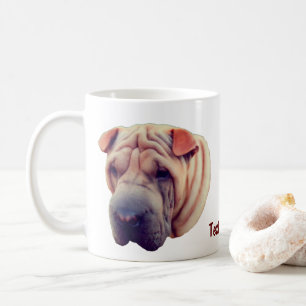 Shar Pei Dog Lover Personalisiert Kaffeetasse
