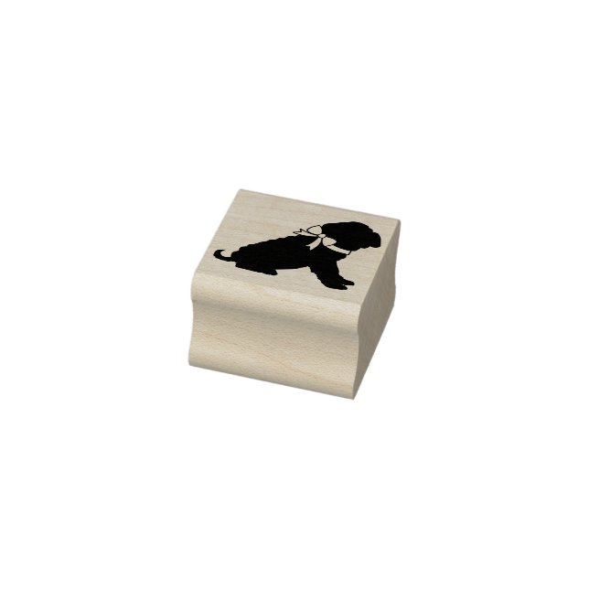 Shar Pei Doppy Puppy Gummistempel (Stempel)